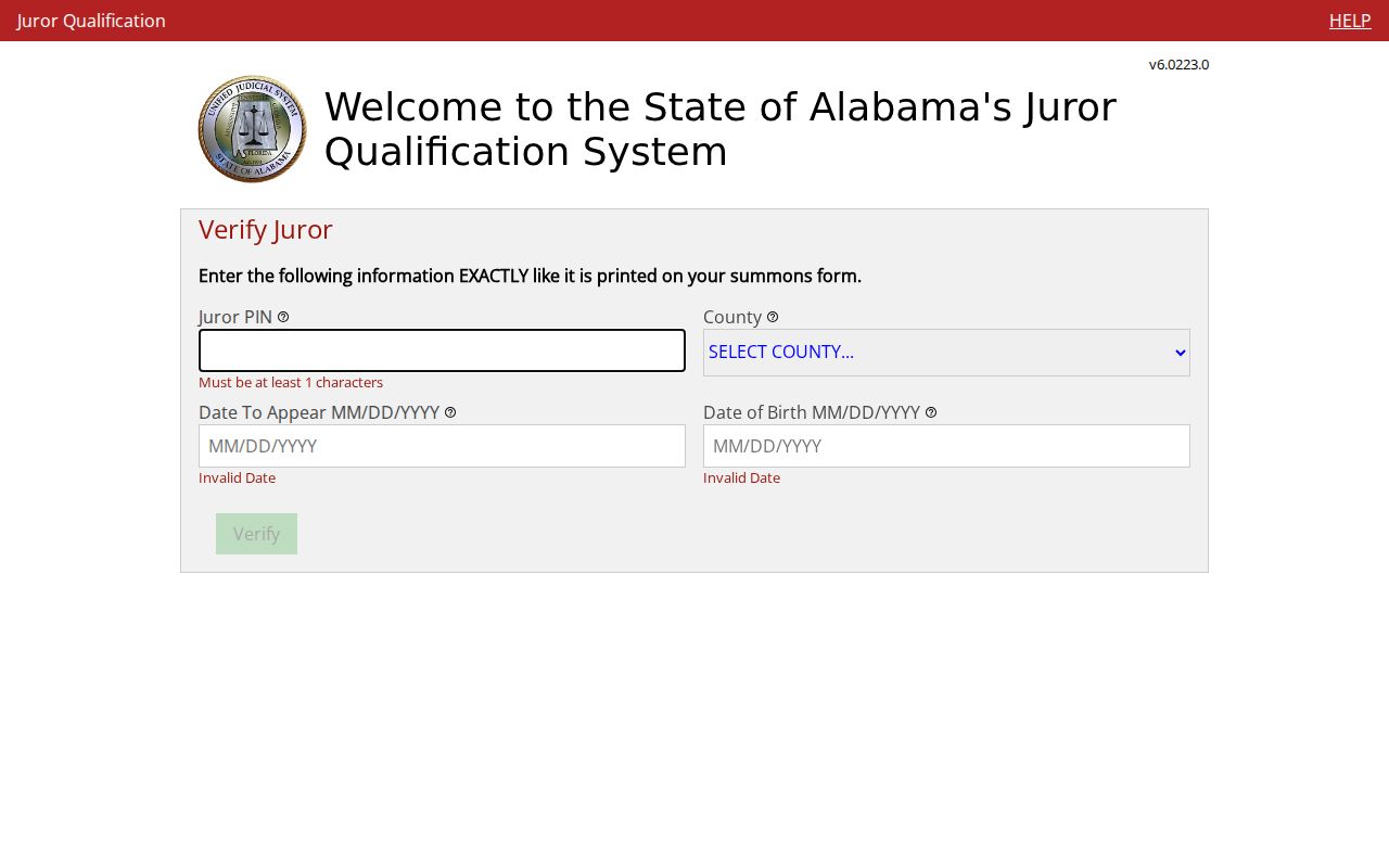 Geneva County court calendar Alabama juror registration portal