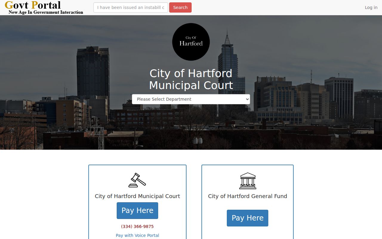 Hartford court docket payment portal